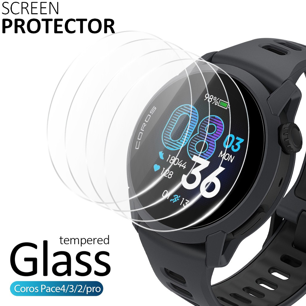 Tempered Glass Screen 9H - 코로스 에이펙스 4 2 프로 42mm