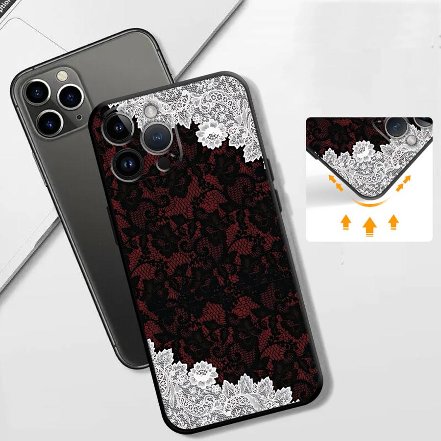 블랙 레드 섹시 레이스 폰 케이스 (애플 아이폰 17  - Apple Iphone 15 Pro Max 리뷰 및 가격
