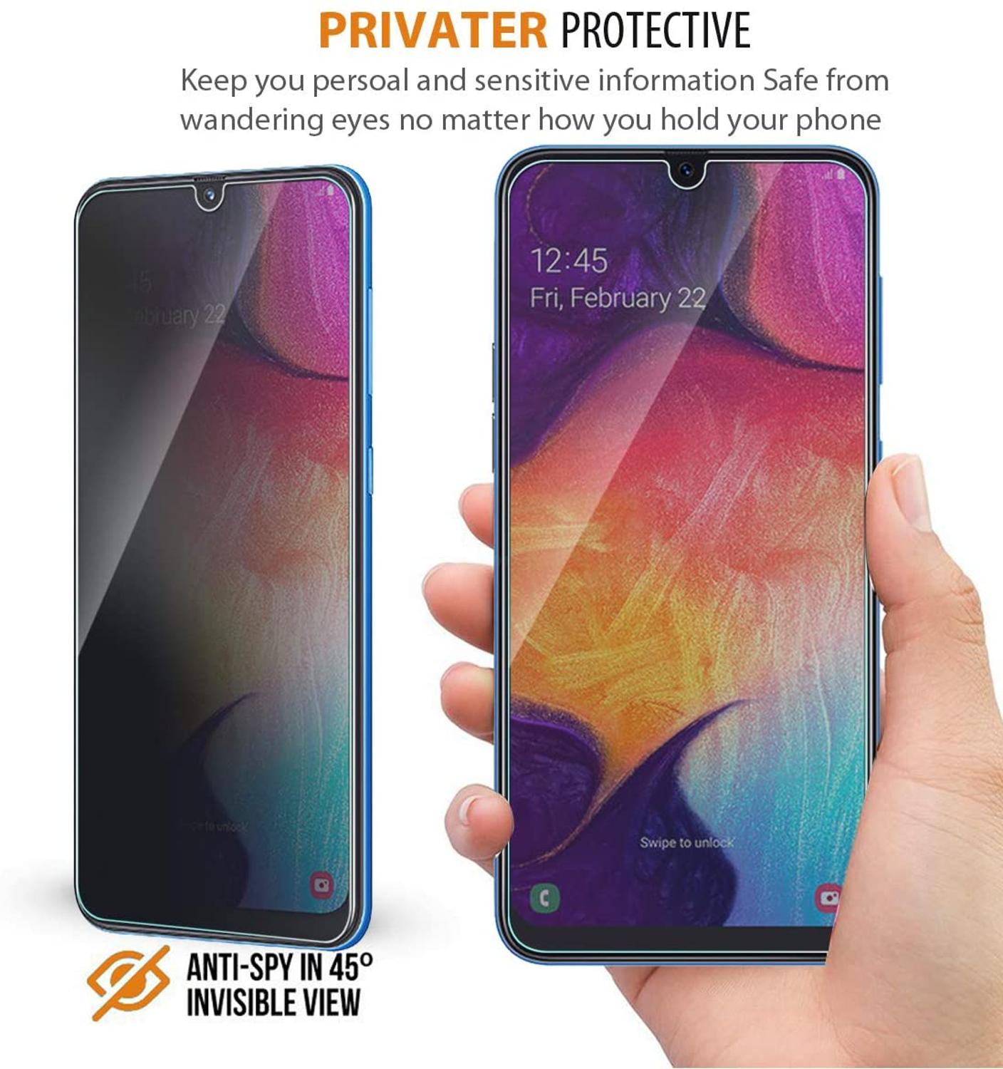 [2 팩] 삼성 갤럭시 A01 A21S A21 A11  - Privacy Filter 2Pack 리뷰 및 가격